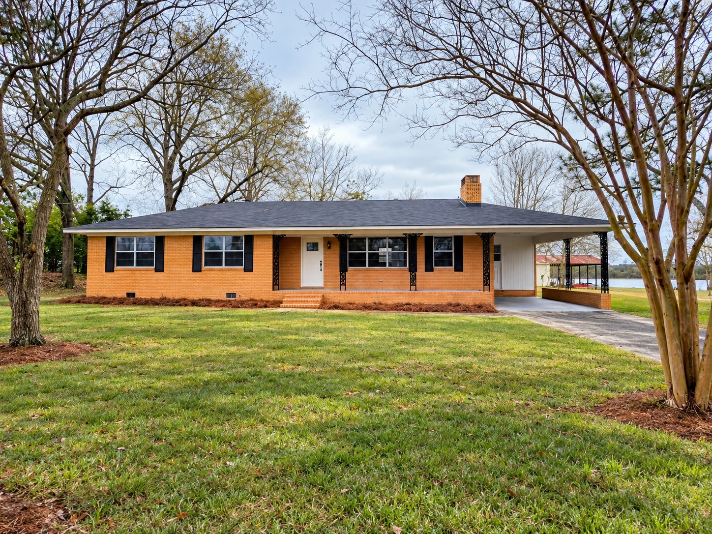 Brick ranch home in Fitzgerald, Georgia, sold with Patty Moore as listing agent